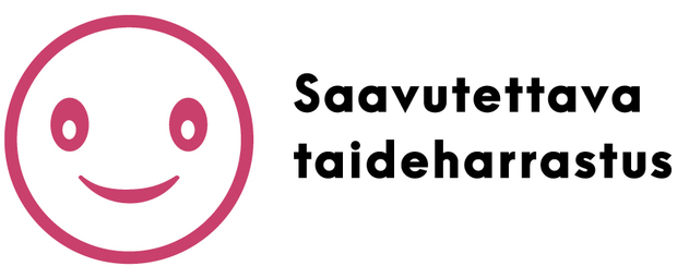 Savutettava taideharrastus logo