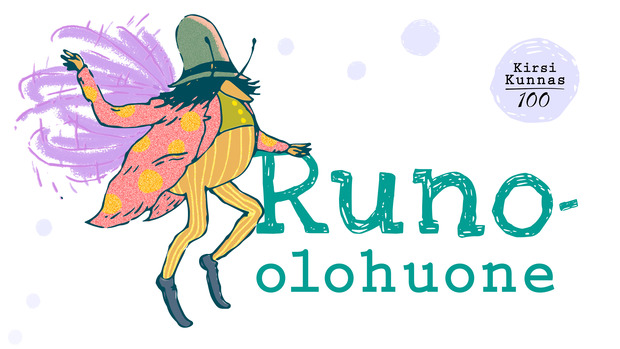 Lapsia runo-olohuoneessa