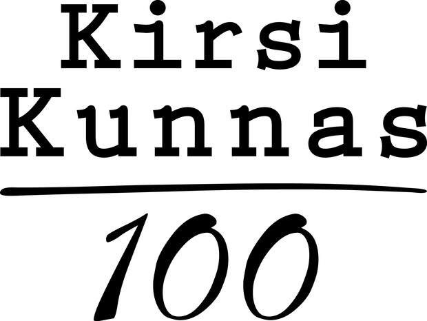 Kirsi Kunnas 100 -juhlavuoden logo