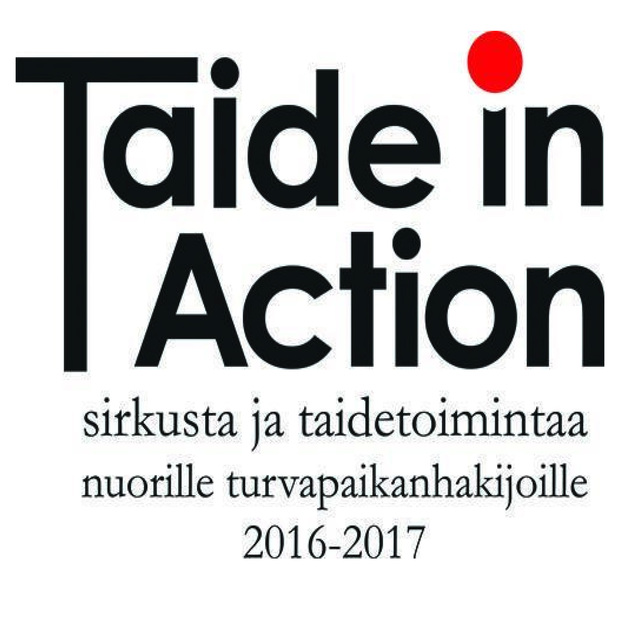 Taide in action -logo
