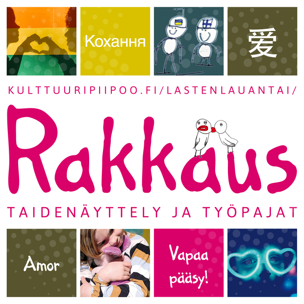 Rakkaus-nyttelyn avajaiset 13.9. klo 12.00