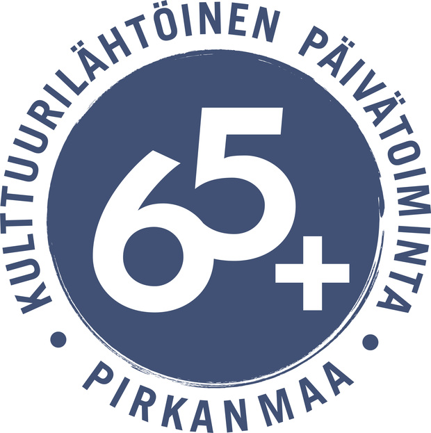 65+ kulttuurilähtöinen päivätoiminta -logo