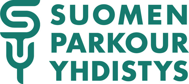 Suomen parkour yhdistys -logo