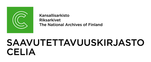 Saavutettavuuskirjasto Celia -logo